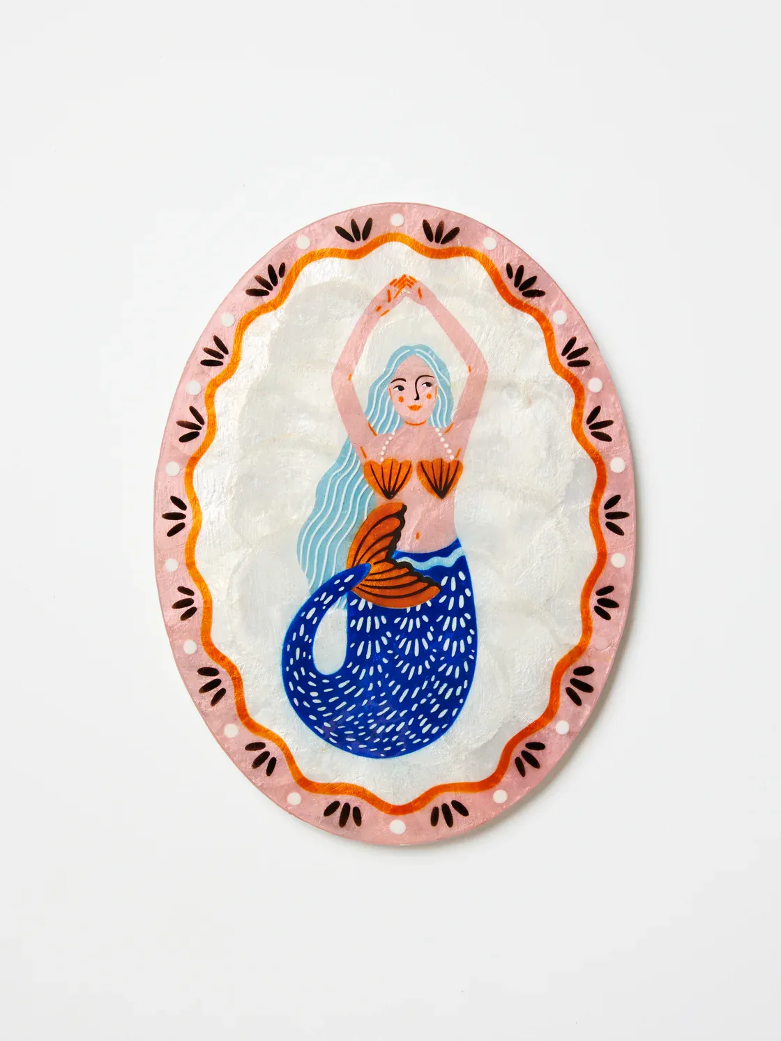 Mermaid pearl fan