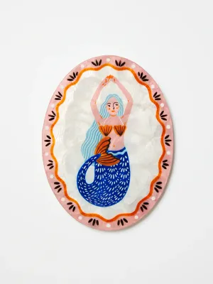 Mermaid pearl fan