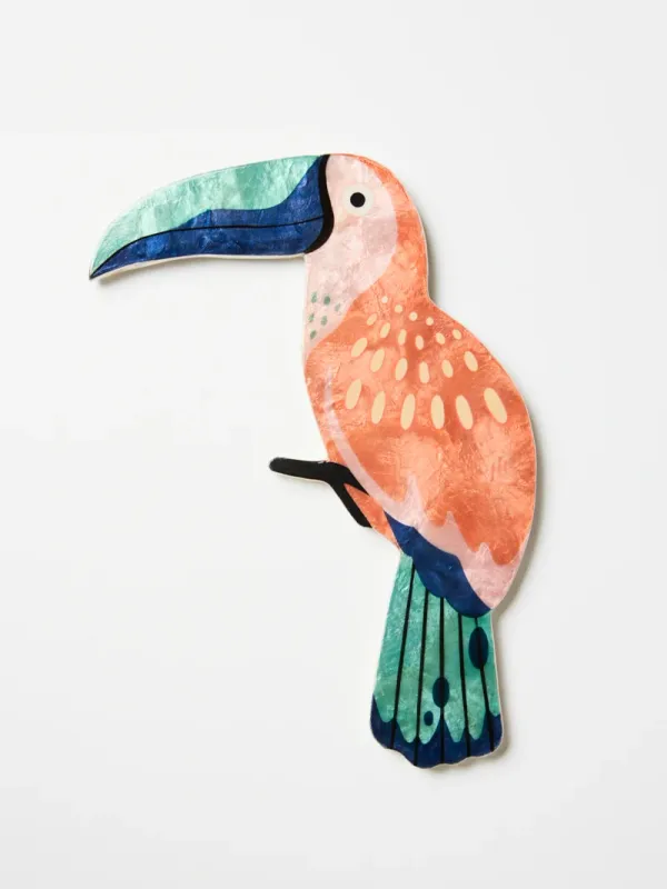 Jones and Co Canopy Toucan wall tile