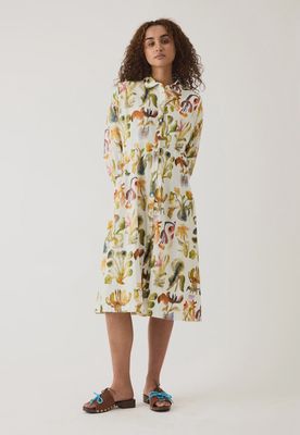 Paloma Dress Warm watercolour