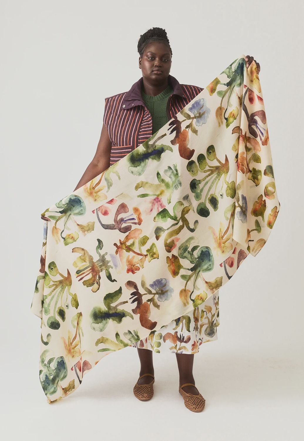 Wool Scarf Watercolour