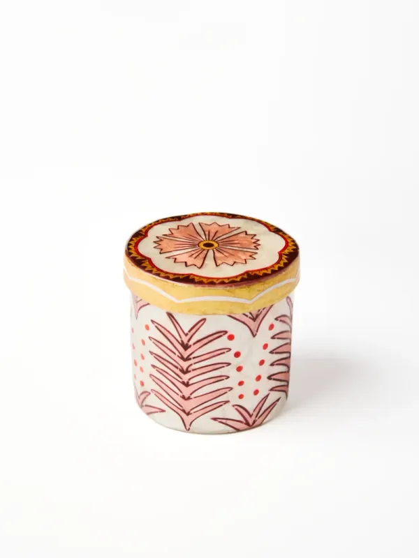 Samira tall box ~ Pink flower