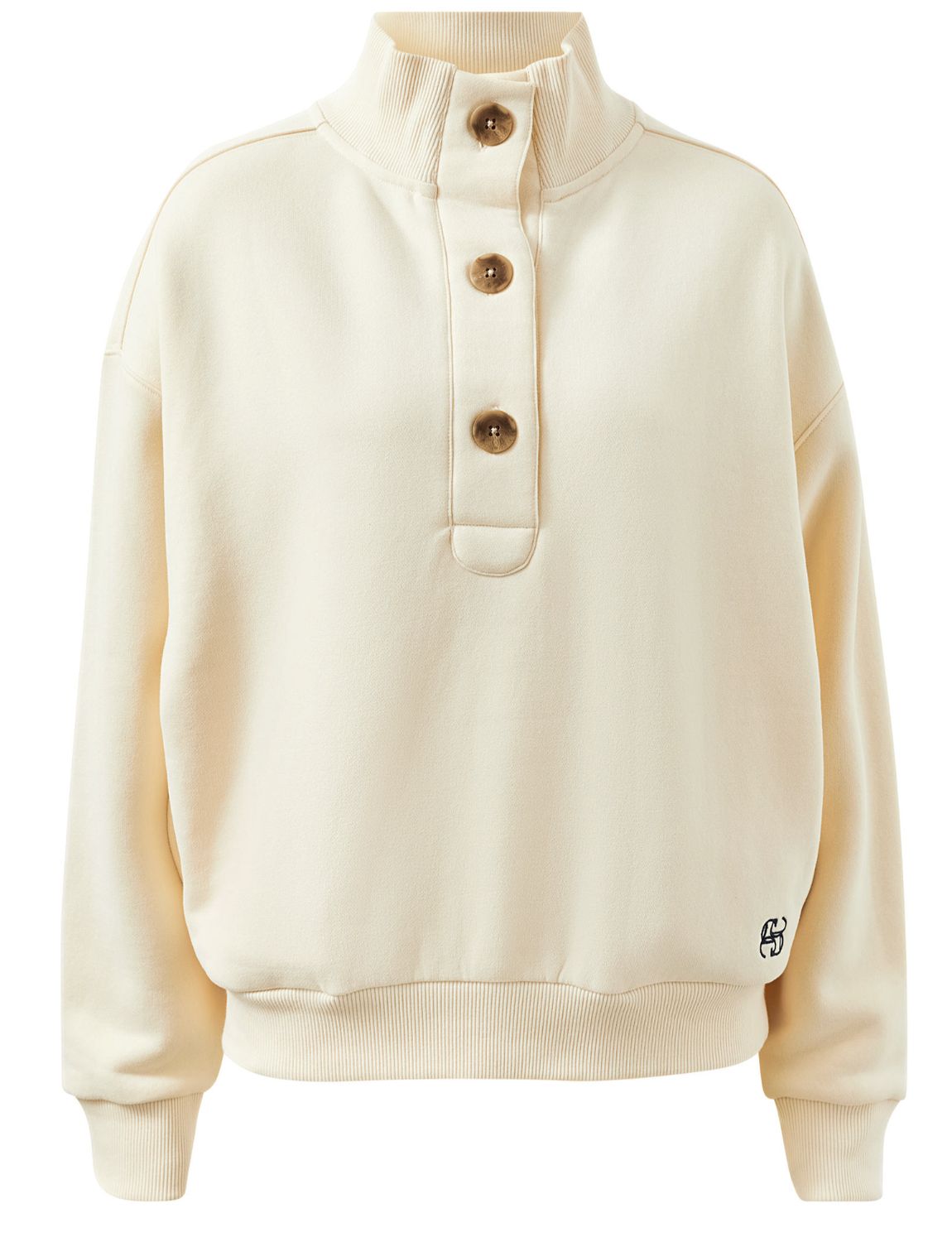 Ceres Life Marli Button Sweat