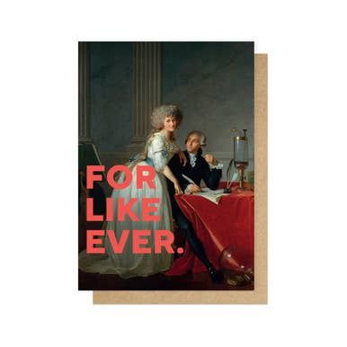 For Like Ever Greetings Card: Cello-Free