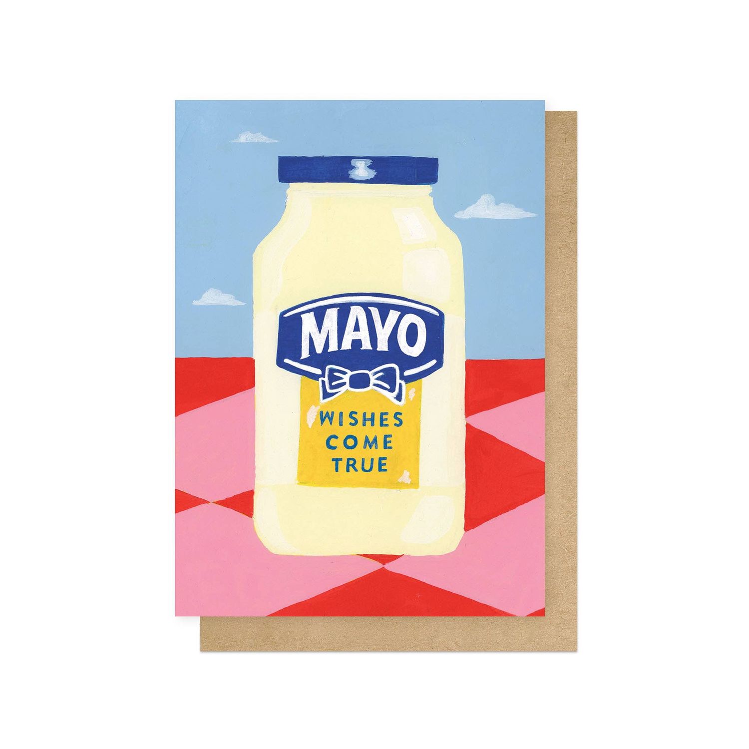 Mayo Wishes Come True Greetings Card: Cello-Free