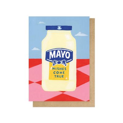 Mayo Wishes Come True Greetings Card: Cello-Free