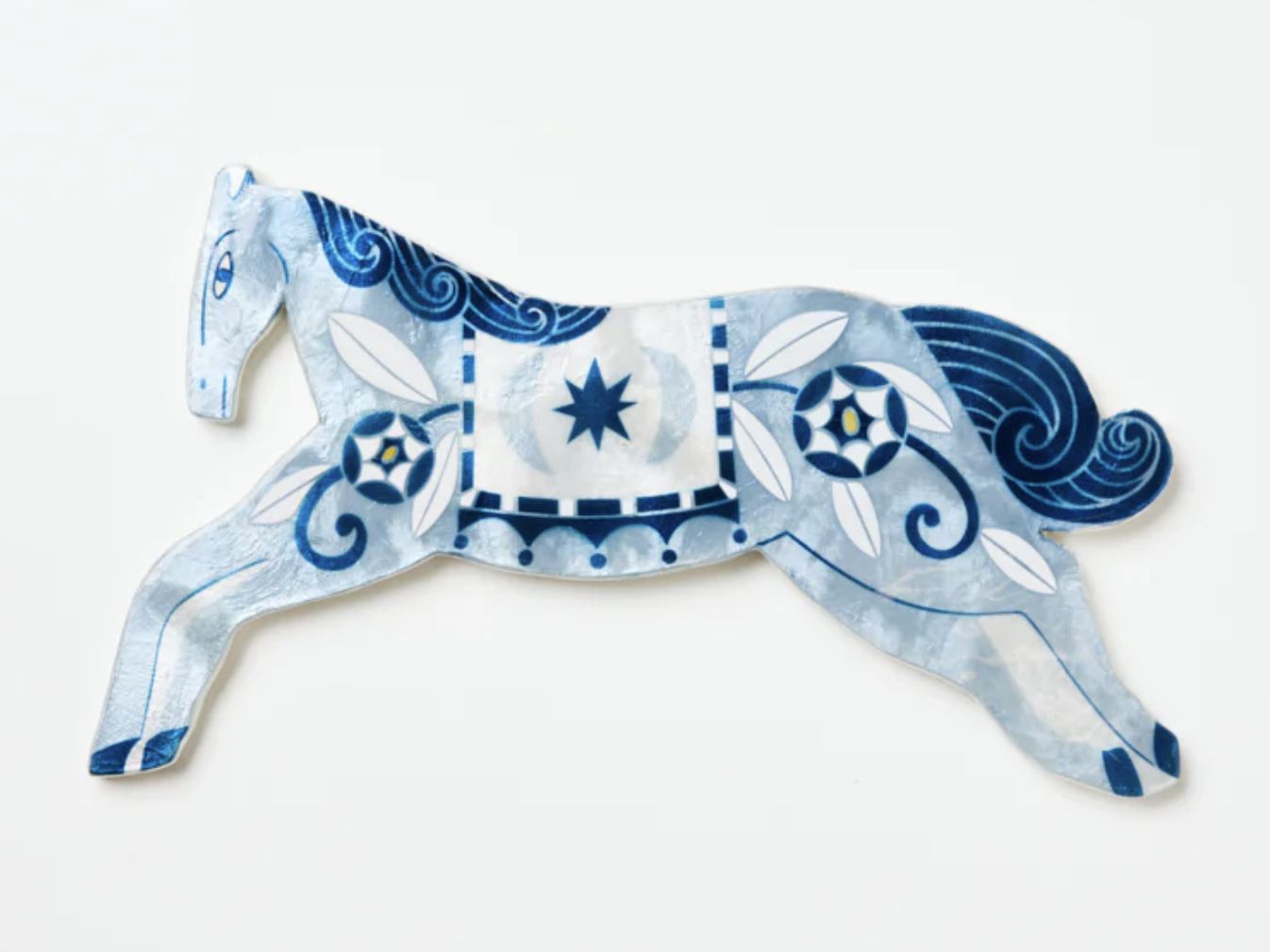 Jones And Co Paloma blue horse