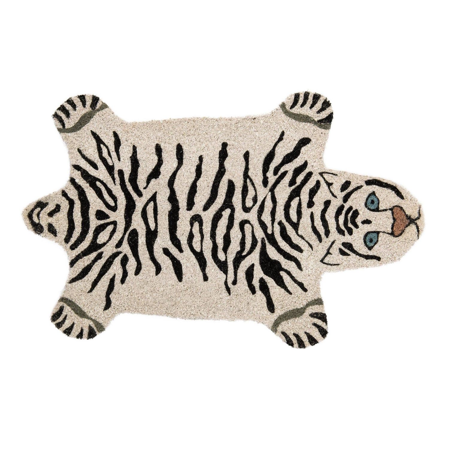 White Doormat 'Tiger'