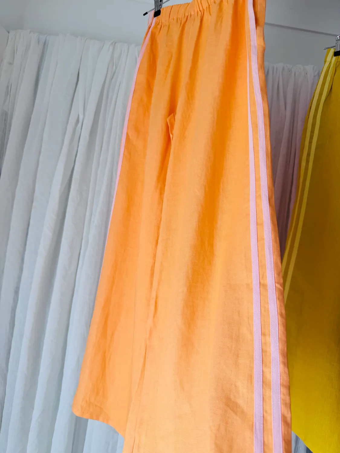 Locolinen linen pant peach
