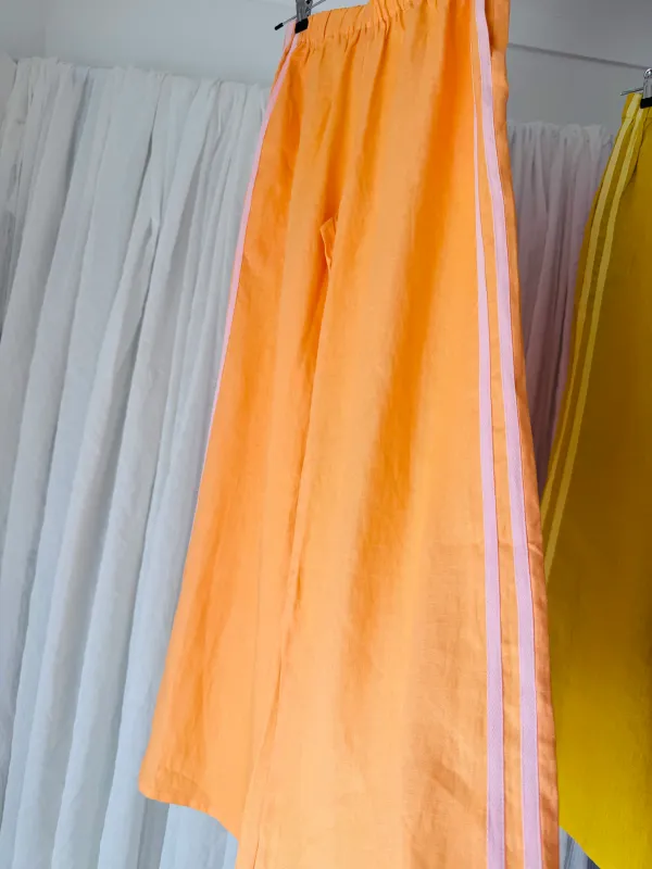 Locolinen linen pant peach