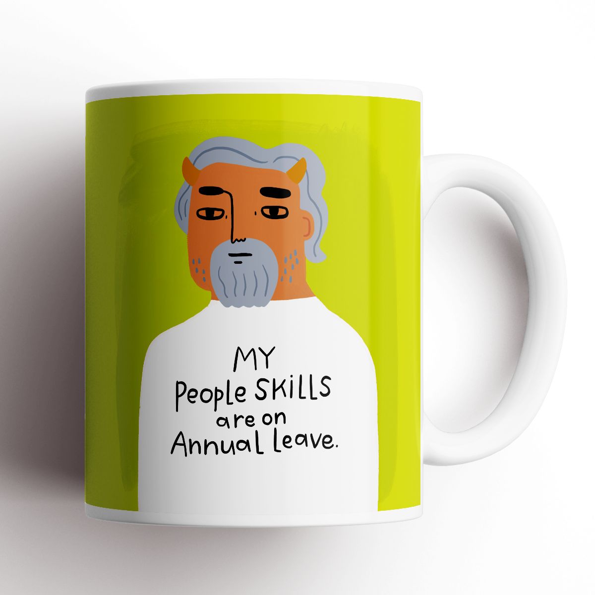 My People Skills are on Annual Leave Grumpy Bastard Mug