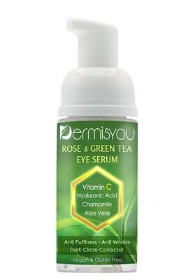 Anti-Wrinkle Eye Serum with Green Tea &amp; Rose Water