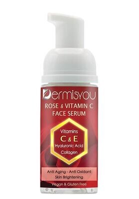 Anti-Wrinkle Facial Serum with Rose Water &amp; Vitamin C