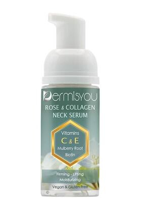 Anti-Wrinkle Neck &amp; Décolleté Serum with Collagen &amp; Rose Water