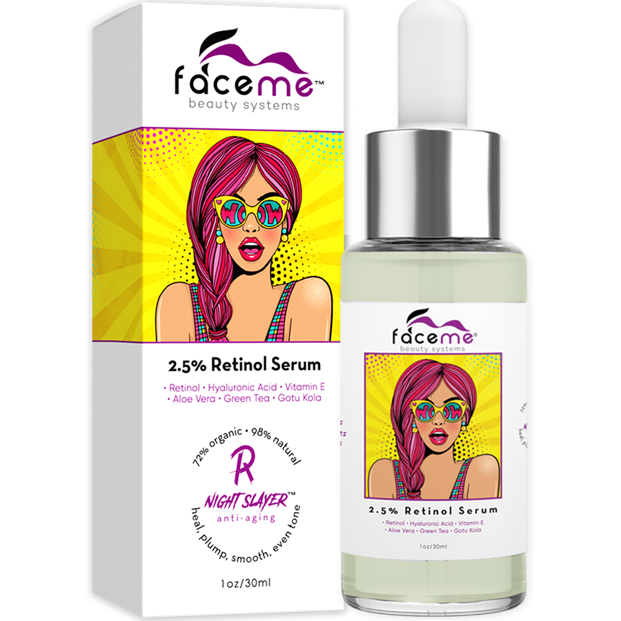 Retinol 2.5%, Organic &amp; Natural Youth Renewal Serum