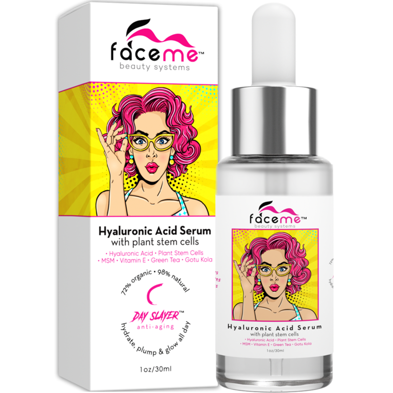 Hyaluronic Acid, Organic and Natural Skin Repairing Serum