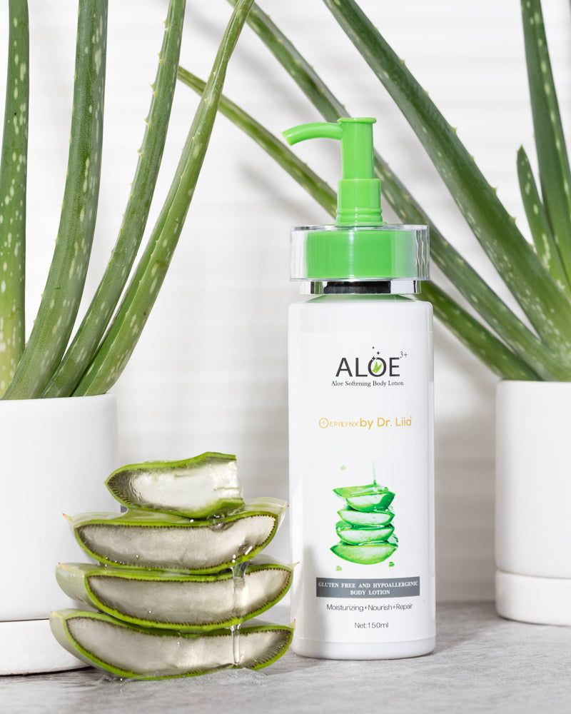 Skin Relief Body Lotion For Dry Skin with Aloe Vera, Gluten-Free &amp; Vegan