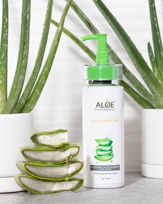 Skin Relief Body Lotion For Dry Skin with Aloe Vera, Gluten-Free &amp; Vegan