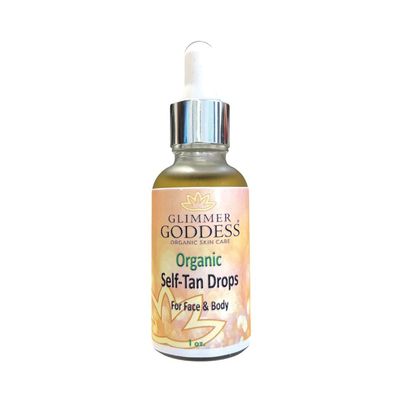Organic Self Tan Drops for Face &amp; Body 1 oz.