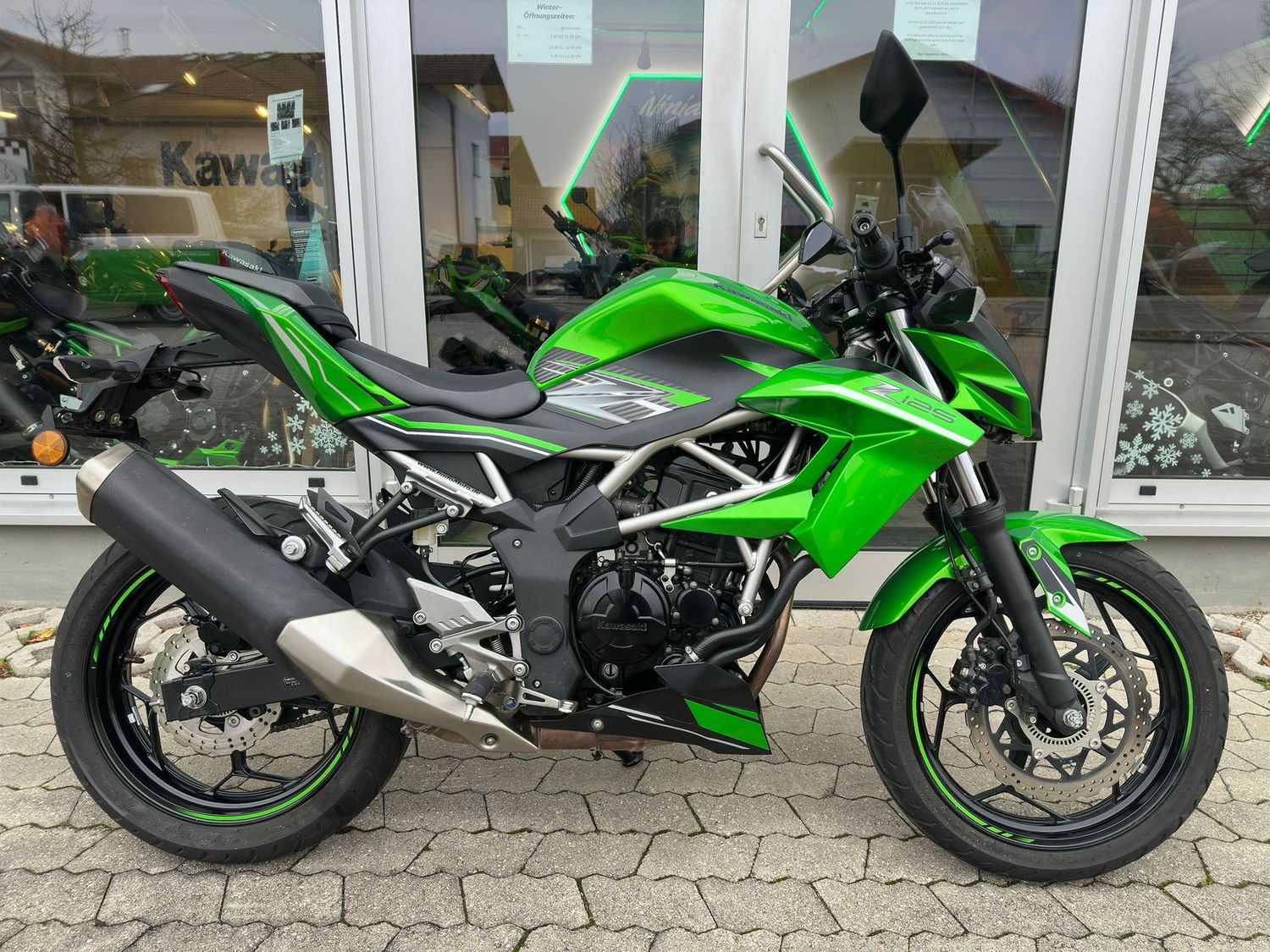 Kawasaki Z125 Hchstgeschwindigkeit