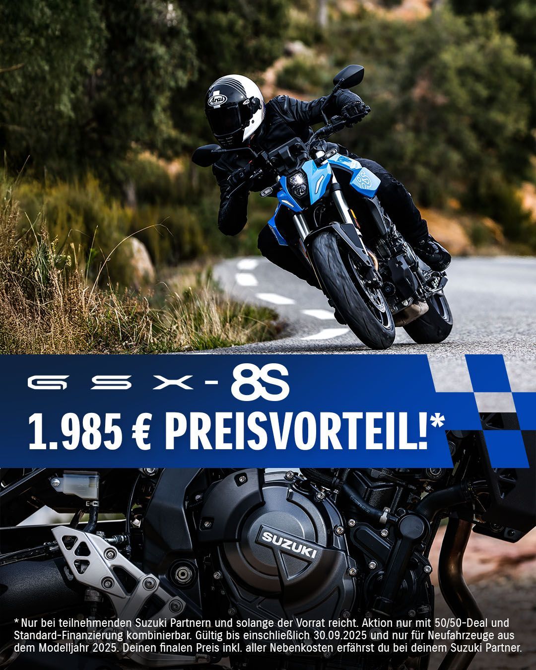 Suzuki GSX-8S LETZTE CHANCE bis 30.09.25