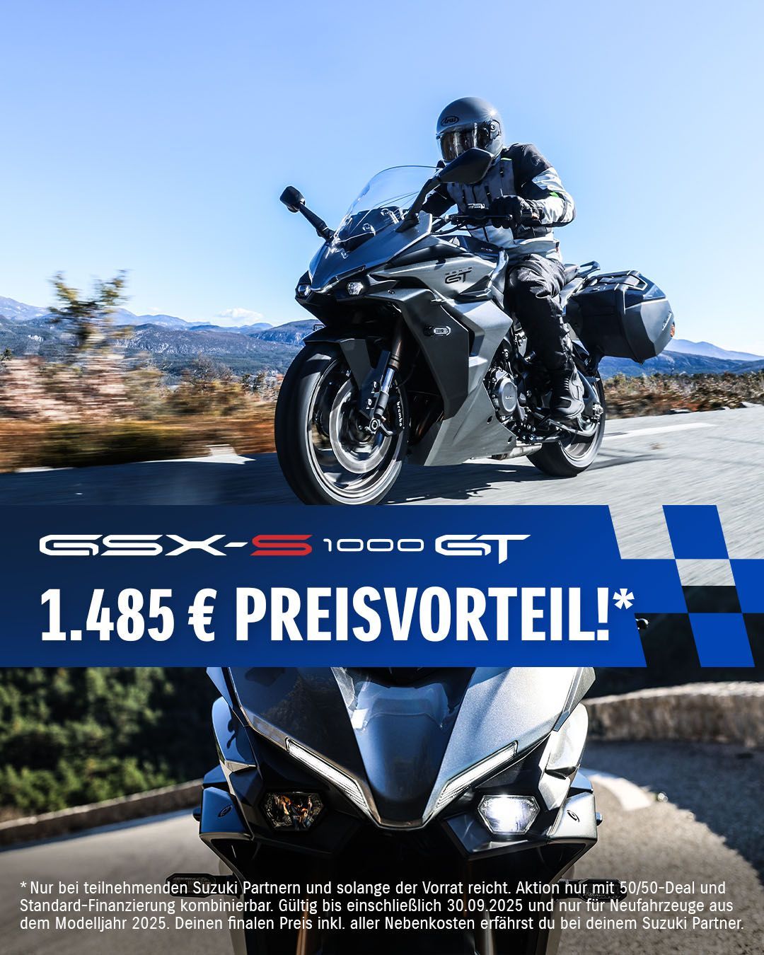 Suzuki GSX-S1000GT LETZTE CHANCE bis 30.09.25