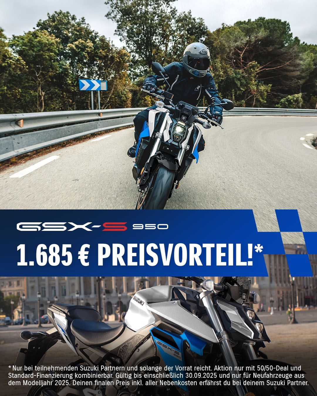 Suzuki GSX-S950 LETZTE CHANCE bis 30.09.25