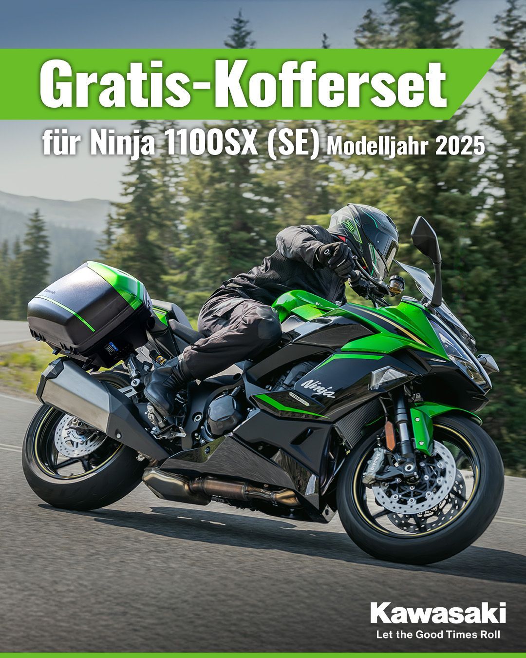 Kawasaki Ninja 1100SX SE Tourer*2025* | KOFFER GRATIS!!