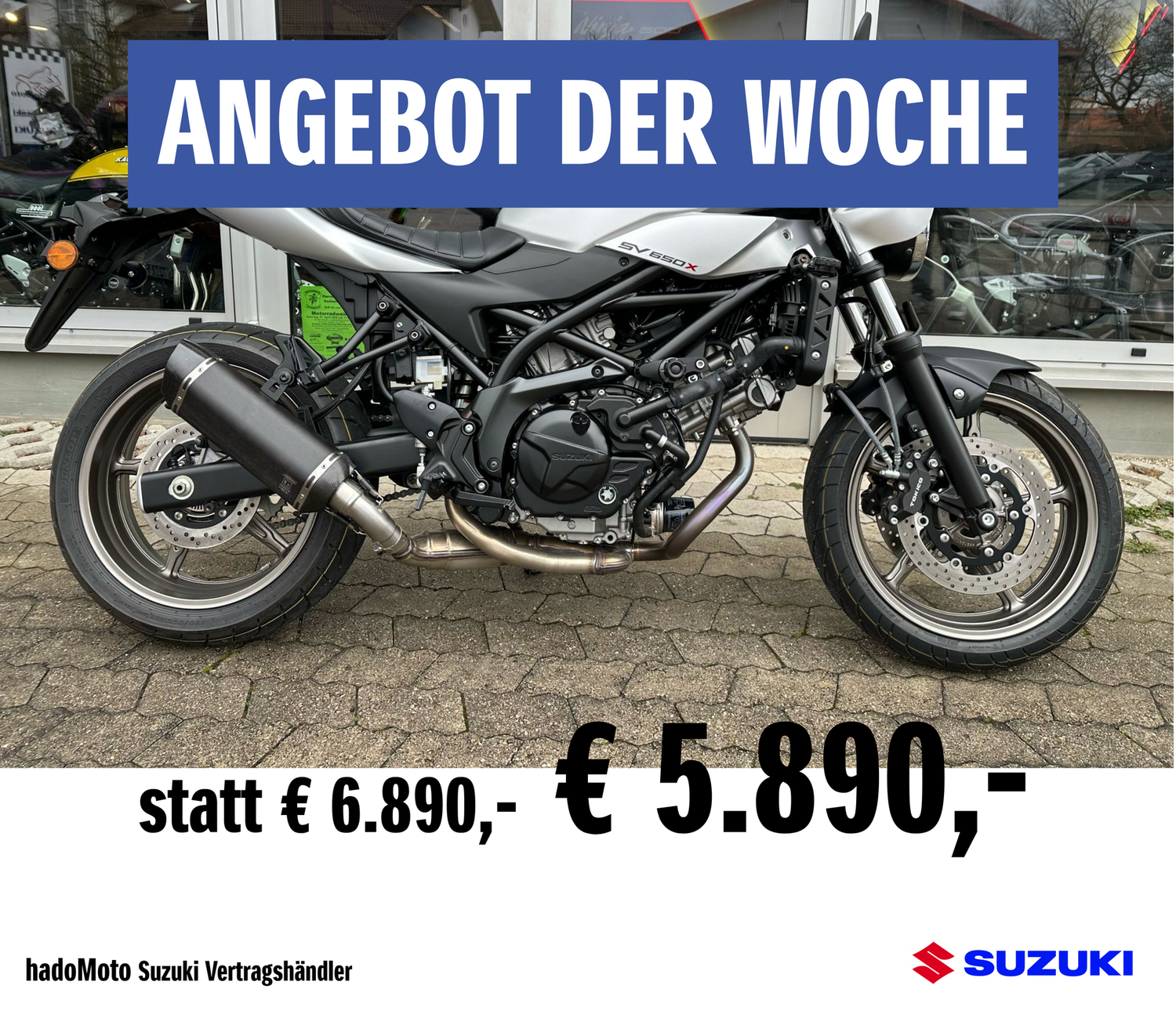 Suzuki SV650 X/ ANGEBOT der Woche