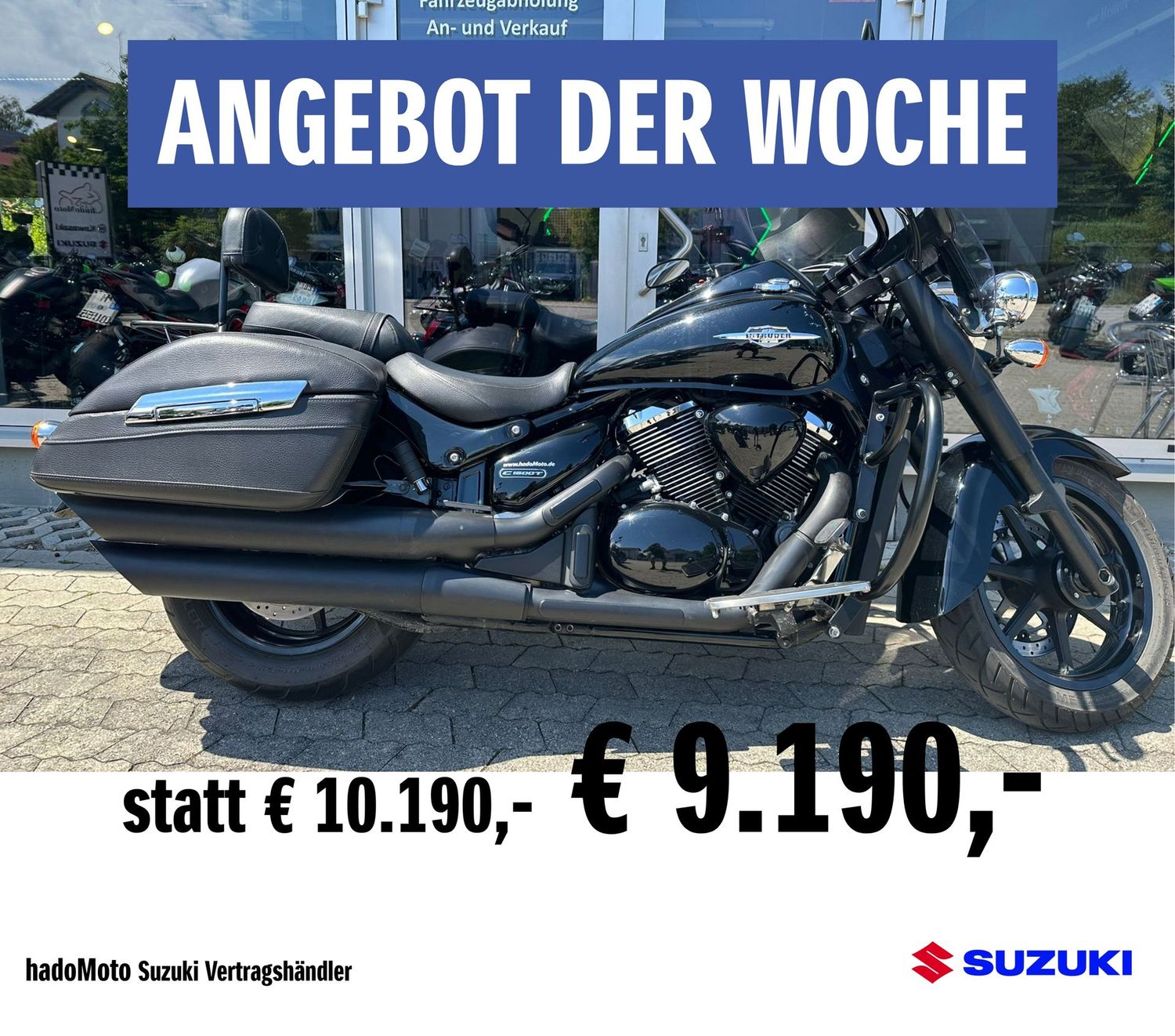 Suzuki VL 1500 Intruder | Koffer, ANGEBOT der Woche