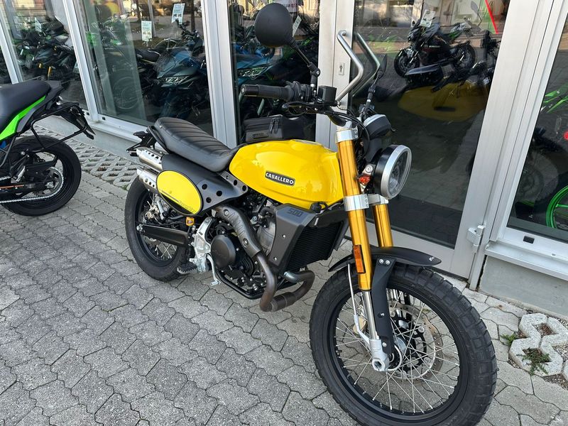 Fantic Caballero 500 Scrambler | wenig Kilometer