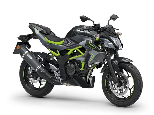 Kawasaki Z125 performance *2026* , alle Farben