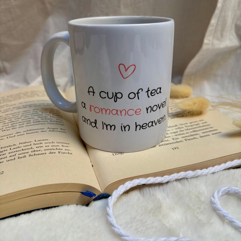 Keramiktasse "A cup of tea"