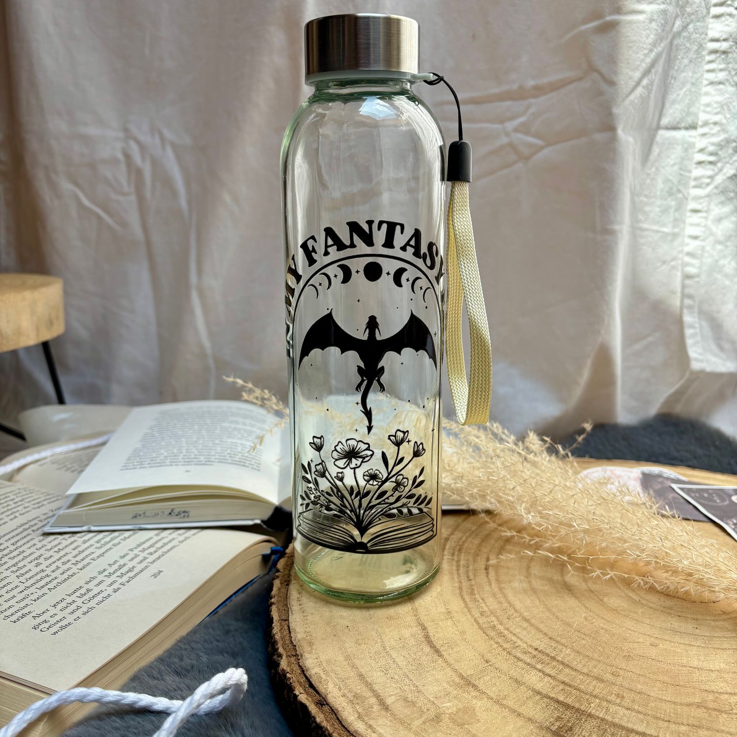 Glasflasche "In my Fantasy Era"