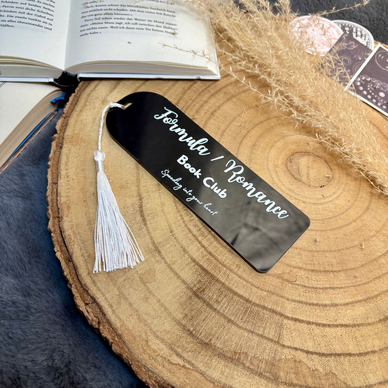 Lesezeichen "F1/Romance Book Club"