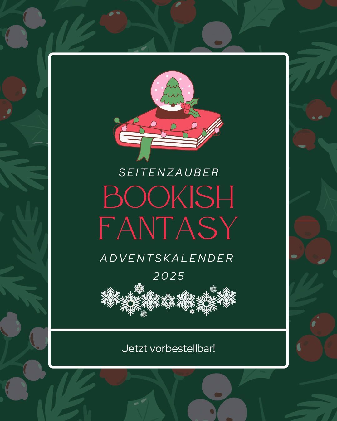 Bookish Fantasy Buch Adventskalender 2025