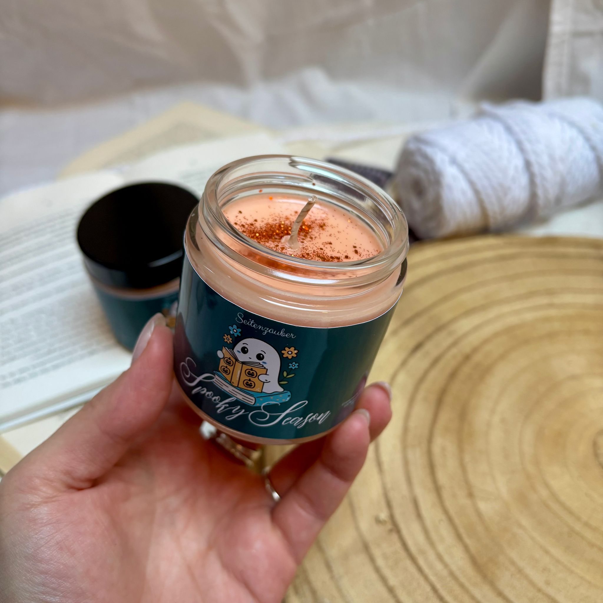 Spooky Season Kerze – Pumpkin & Cinnamon