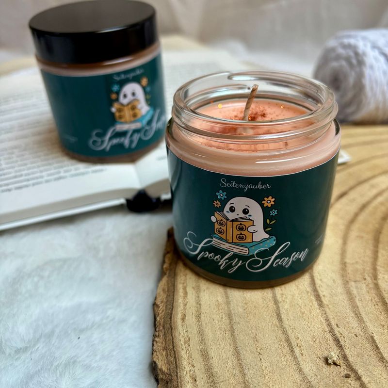 Spooky Season Kerze – Pumpkin & Cinnamon