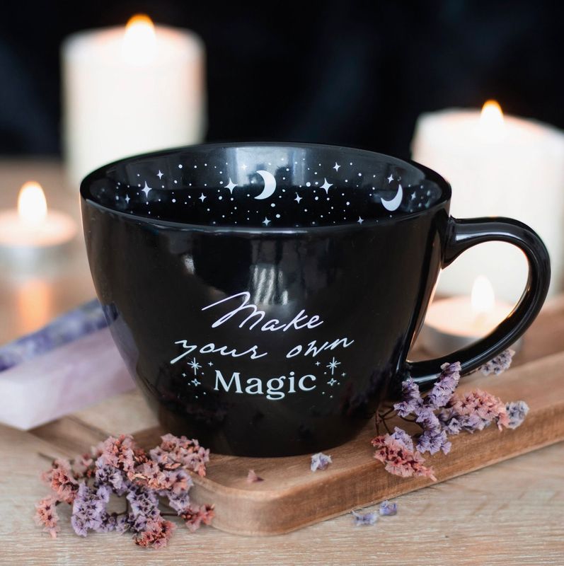 Make Your Own Magic – Sternenhimmel-Tasse (Schwarz) Make Your Own Magic – Sternenhimmel-Tasse (Schwarz)