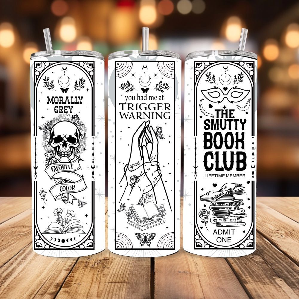 The Smutty Book Club - Dark Romance - Hot and Cold Tumbler