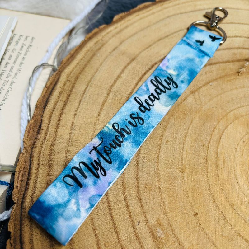 Schlüsselband/Wristlet „My Touch is Deadly“