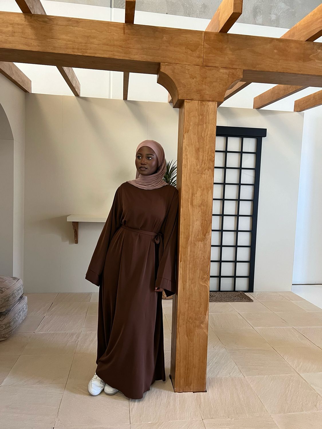 Liya Abaya - Brown