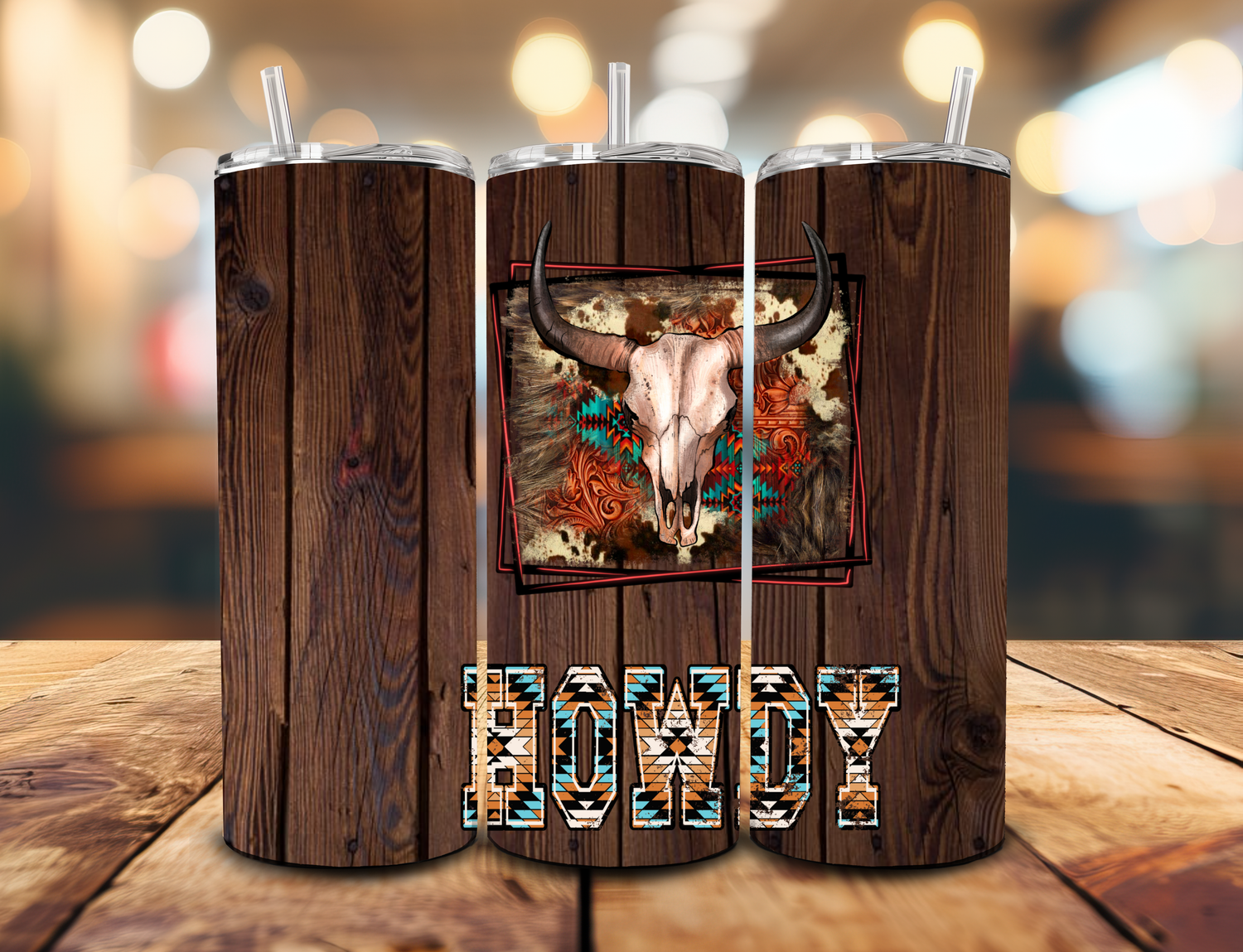 20oz Western Howdy Tumbler