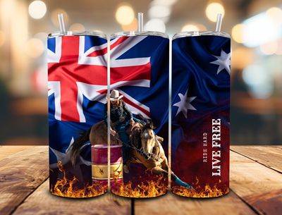 Aussie Flame Rodeo 20oz Tumblers