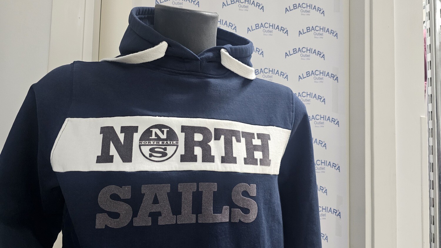 Felpa uomo North Sails Cappuccio