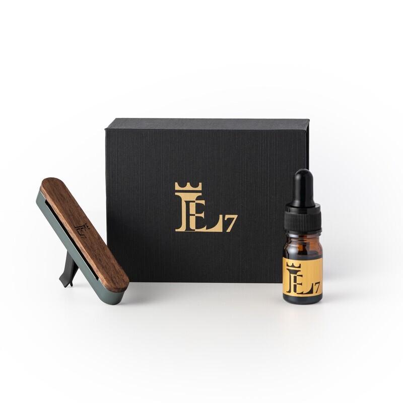 LE7 Autoduft I Auto Parfüm I Auto Lufterfrischer I Autoparfum I Bis 6 Monate Haltbarkeit I Parfüme mit luxuriöser Halterung I 5ml Premium duftöl