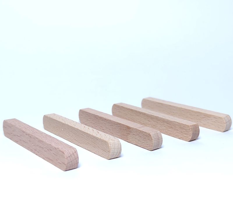 LE7 Ersatzpads für Lufterfrischer I 5 Nachfüll-Sticks aus Holz mit starker Saugleistung