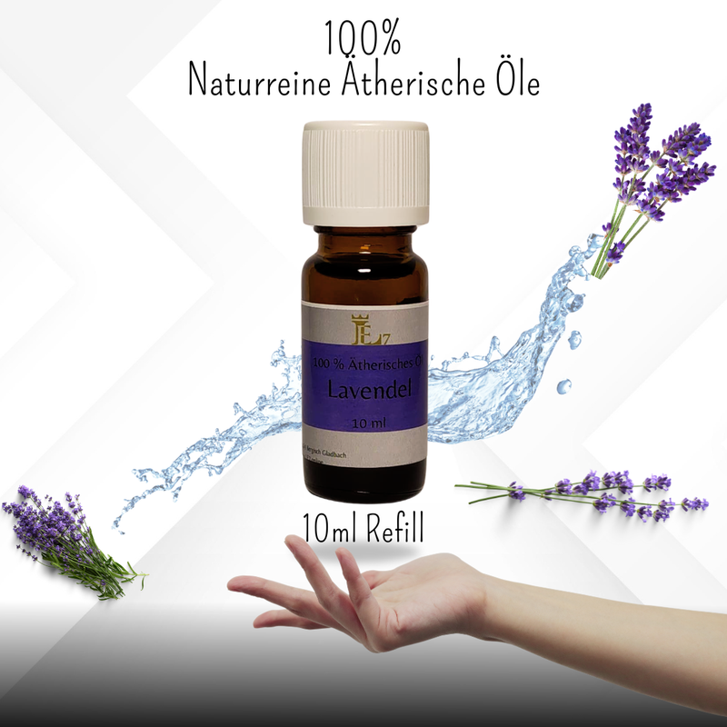 LE7 Ätherische Öle I Lavendel Öl I 100 % naturreine Ätherisches ÖL I 10 ml