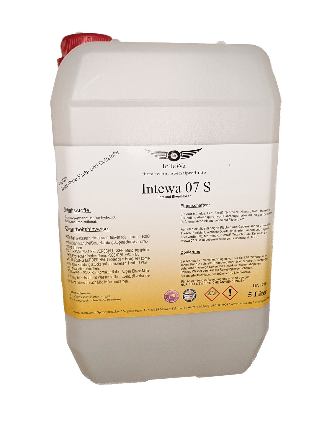 Intewa 07 S 5 Ltr. Kombikanister
