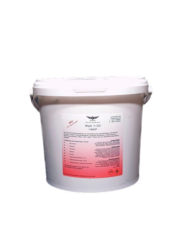 Wipe´n GO -rapid- xxl Desinfektionstücher 70 St. 27x30 cm